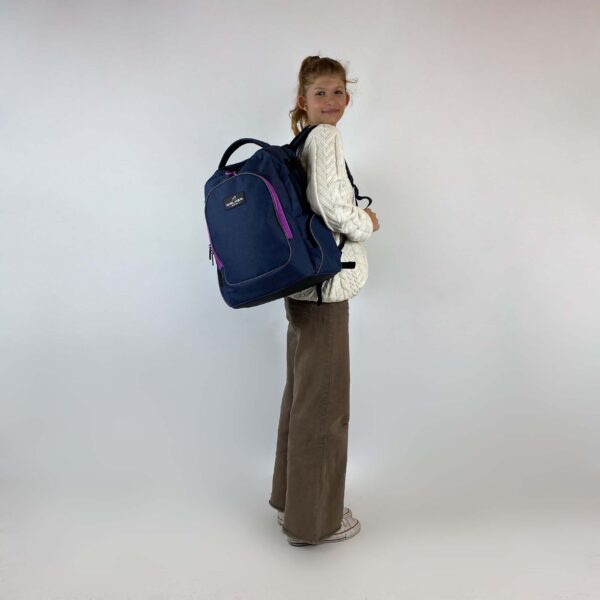 RUCSAC CAMPUS EVO ALBASTRU-ROZ WALKER – poza 4