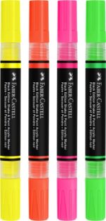 SET 4 MARKERE ACRILICE SHAKE&PAINT CULORI NEON FABER-CASTELL – poza 3