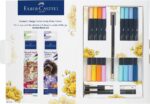 SET ROMANTIC MANGA NO.1 8 BUCATI SKETCH MARKERE GOLDFABER + 2 PITT ARTIST PEN + CREION GRAFIT FABER-CASTELL – poza 2