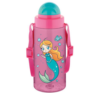 STICLA APA PT COPII TRITAN 500ML CU PAI SI CUREA TRANSPORT T-0107 NOKI – poza 1