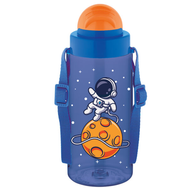 STICLA APA PT COPII TRITAN 500ML CU PAI SI CUREA TRANSPORT T-0107 NOKI – poza 4