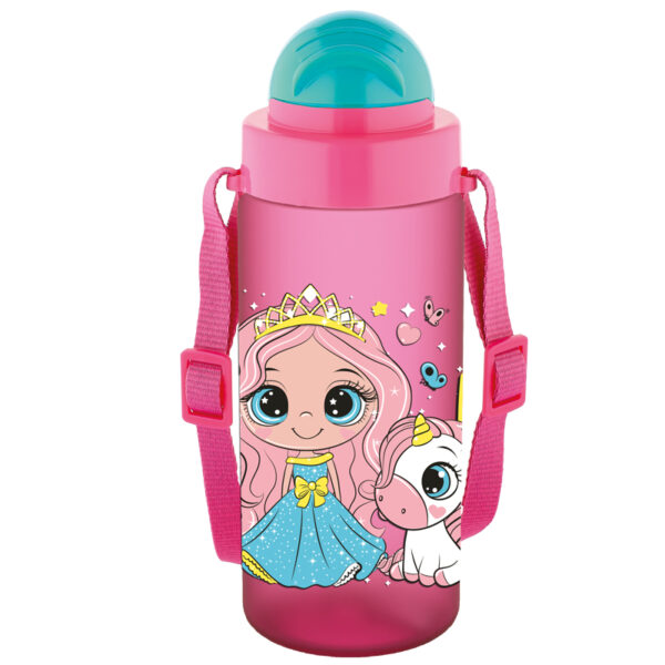 STICLA APA PT COPII TRITAN SOFT TOUCH 500ML CU PAI SI CUREA TRANSPORT T-0106 NOKI – poza 1