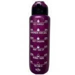 STICLA APA TRITAN 1000ML CU DESCHIDERE AUTOMATA SI MANER TRANSPORT T-0103 NOKI – poza 2