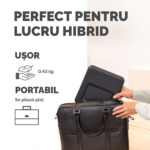 SUPORT ERGONOMIC PENTRU LAPTOP NEGRU BREYTA – poza 4