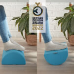 SUPORT ERGONOMIC PENTRU PICIOARE ALBASTRU COSY LEITZ – poza 2