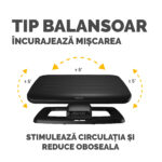 SUPORT ERGONOMIC PENTRU PICIOARE NEGRU BREYTA – poza 3