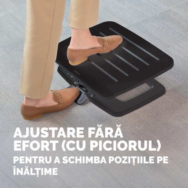 SUPORT ERGONOMIC PENTRU PICIOARE NEGRU BREYTA – poza 4