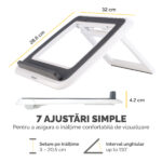 SUPORT LAPTOP I-SPIRE QUICK-LIST ALB FELLOWES – poza 4