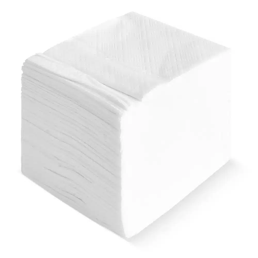 Esentis hartie igienica pliata, 2 straturi, alb,115x210, 200 foi/pac, 40 pac/bax – poza 1