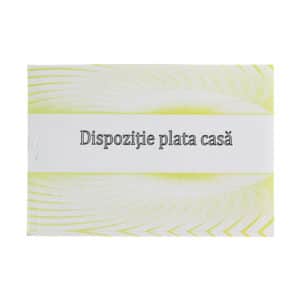 Dispozitie plata casierie A6 – poza 1