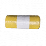 Sac galben Biohazard 120L – 70x110 cm, LDPE 50 mic, 10 buc/rolă – poza 3