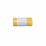 Sac galben Biohazard 25L – pericol biologic, 50 microni, 20 buc/rolă – poza 3
