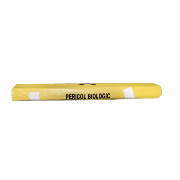 Saci pericol biologic 60L, 50 microni, 50 buc/set – poza 3