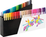 BRUSH PENS BLACK EDITION SET 50 CULORI FABER-CASTELL – poza 3