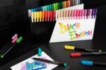 BRUSH PENS BLACK EDITION SET 50 CULORI FABER-CASTELL – poza 4