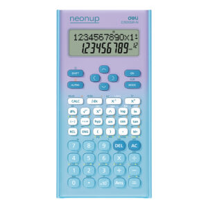 CALCULATOR STIINTIFIC 12DIG 300F BLEU DEGRADE DELI – poza 1