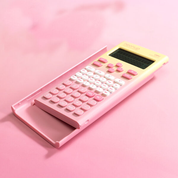 CALCULATOR STIINTIFIC 12DIG 300F ROZ DEGRADE DELI – poza 2