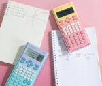 CALCULATOR STIINTIFIC 12DIG 300F ROZ DEGRADE DELI – poza 3