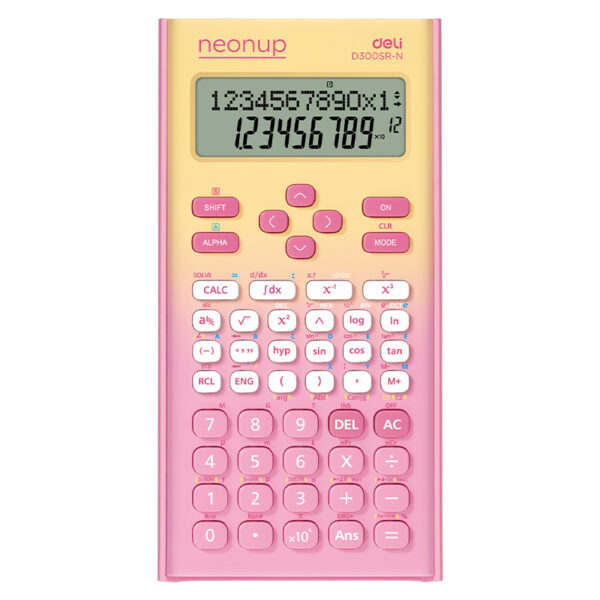 CALCULATOR STIINTIFIC 12DIG 300F ROZ DEGRADE DELI – poza 1
