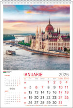 CALENDAR PERETE ORASE EUROPENE 13 FILE EGO – poza 2