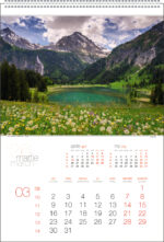 CALENDAR PERETE PEISAJE 13 FILE EGO – poza 2