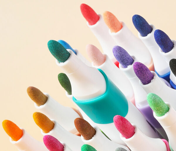 DISPLAY 216 BUC MARKER ACRILIC COLOR EMOTION DELI – poza 2