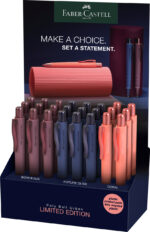 DISPLAY 24 BUC PIX CU MECANISM POLY BALL XB URBAN 2025 FABER-CASTELL – poza 1