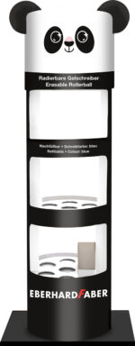 DISPLAY PODEA CONCEPT 648 ROLLERE 0.7MM ALBASTRU ERASABLE 2025 PANDA – poza 2