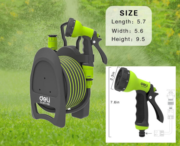 FURTUN PENTRU GRADINA CU SUPORT SI ACCESORII 10M DELI – poza 4