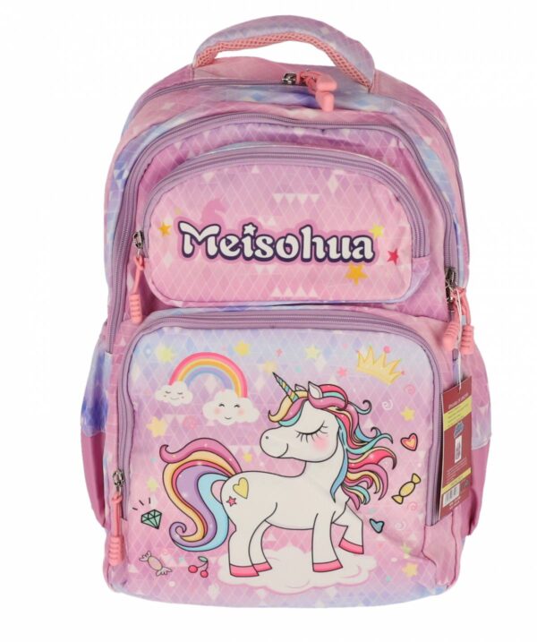 GHIOZDAN CLASA 0 UNICORN MOV 4 FERMOARE PIGNA – poza 1