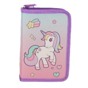 PENAR ECHIPAT 31 PIESE 1 FERMOAR 2 EXTENSII UNICORN ROZ PIGNA – poza 1