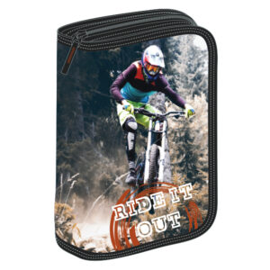PENAR ECHIPAT 50 PIESE 1 FERMOAR 2 EXTENSII RIDE IT OUT NEGRU PIGNA – poza 1