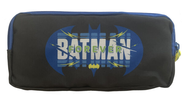PENAR ETUI 3 FERMOARE NEGRU BATMAN PIGNA – poza 2