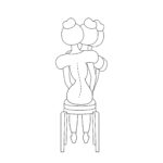 PERNUTA ERGONOMICA SCAUN GRI CARBUNE ERGO LEITZ – poza 4