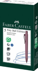 PIX CU MECANISM BORDEAUX POLY BALL XB URBAN 2025 FABER-CASTELL – poza 3