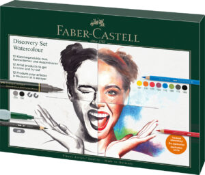 SET ARTA DISCOVERY DESEN UMED 12 PIESE FABER-CASTELL – poza 1