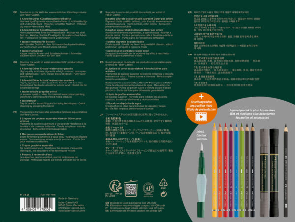 SET ARTA DISCOVERY DESEN UMED 12 PIESE FABER-CASTELL – poza 2
