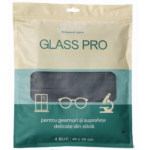 Lavete microfibră pentru geamuri GlassPro  40×40 cm, 4 buc/set | SMR – poza 1