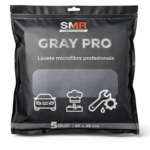 Lavete microfibră profesionale gri 40x40 – Gray Pro | SMR – poza 1