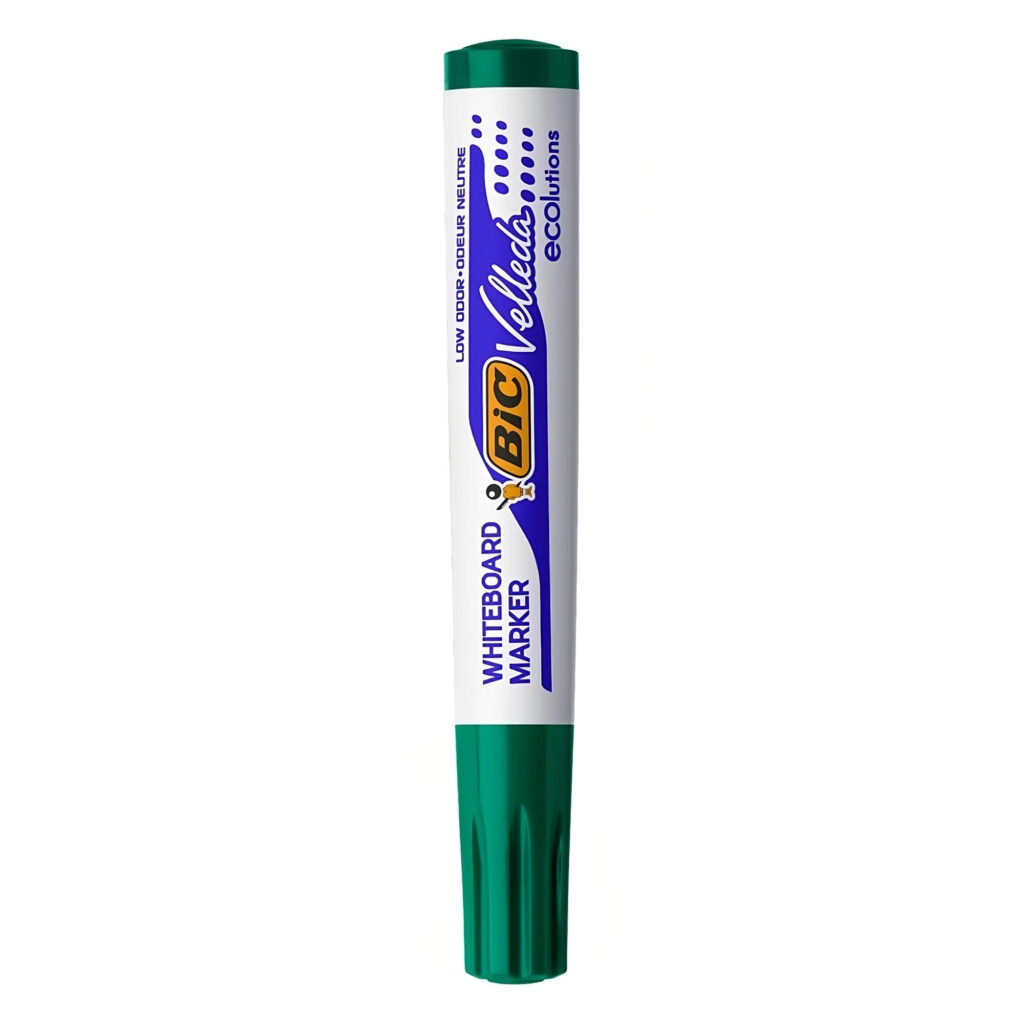 MARKER WHITEBOARD VERDE VELLEDA 1701 BIC – poza 1