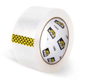 BANDA ADEZIVA TRANSPARENTA 66M 48MM DELI – poza 1