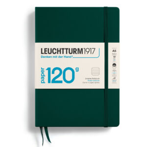 CAIET A5 DICTANDO 120G COPERTA RIGIDA VERDE PADURE LEUCHTTURM – poza 1