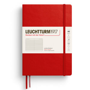 CAIET A5 DICTANDO COPERTA RIGIDA ROSU CHERRY LEUCHTTURM – poza 1