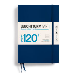 CAIET A5 DICTANDO 120G COPERTA RIGIDA ALBASTRU NAVY LEUCHTTURM – poza 1