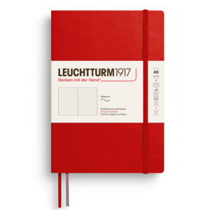 CAIET A5 PUNCTAT COPERTA FLEXIBILA ROSU CHERRY LEUCHTTURM – poza 1