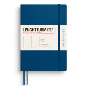CAIET A5 VELIN COPERTA FLEXIBILA INDIGO LEUCHTTURM – poza 1