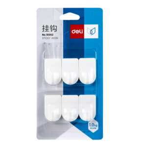 CARLIG ADEZIV 1KG SET 6 BUCATI ALB DELI – poza 1