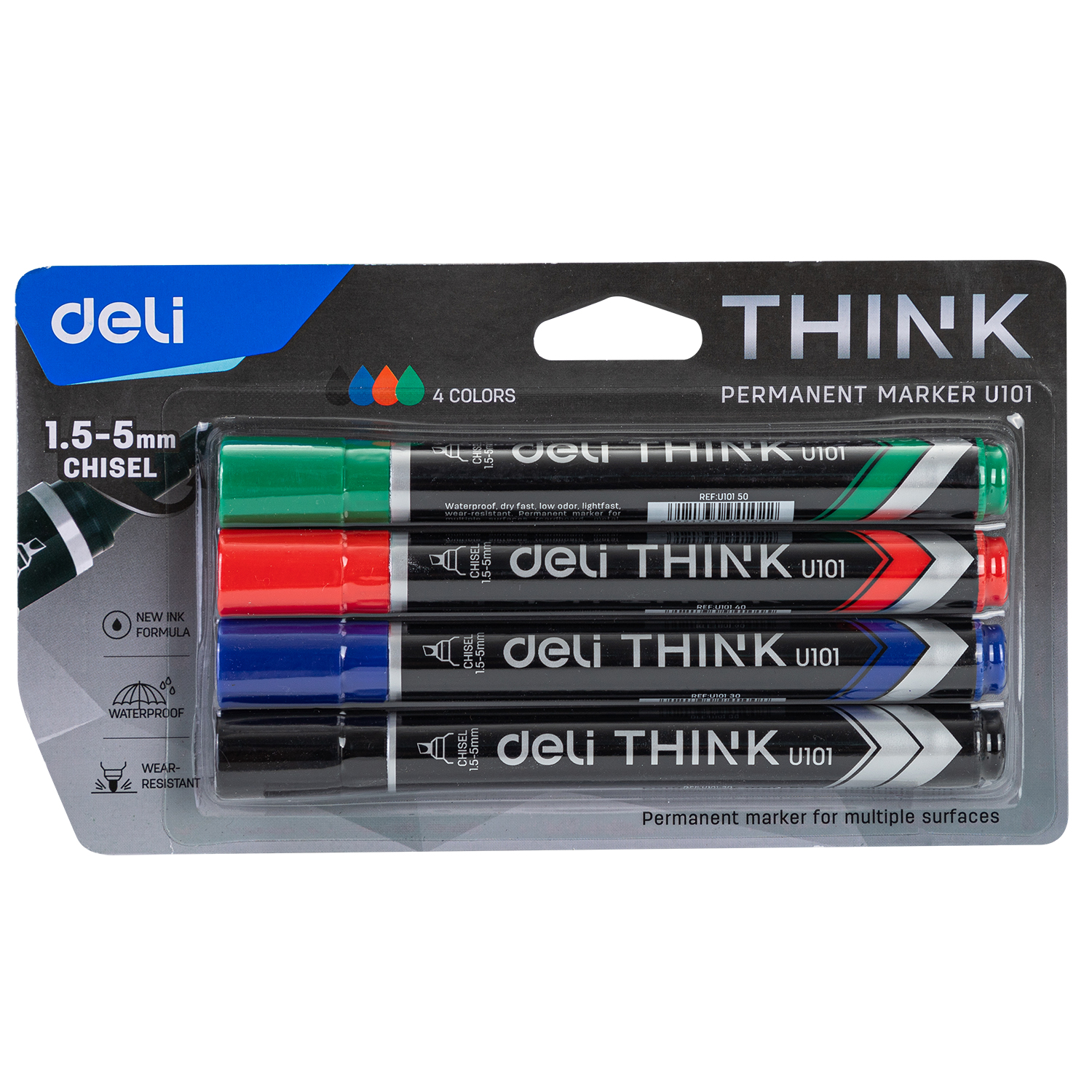 MARKER PERMANENT 4/SET VARF TESIT DELI – poza 1