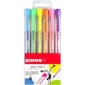 PIX CU GEL K11 0.4MM CULORI NEON 6/SET KORES – poza 1