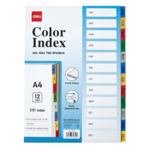 SEPARATOARE INDEX PLASTIC IAN-DEC DELI – poza 1